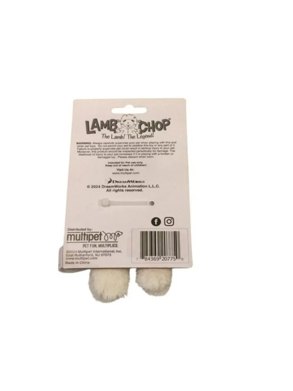 Lamb Chop Catnip Cat 4